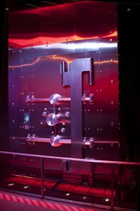 The vault holding the secret formula (yeah, right)