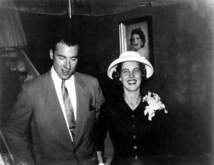 Baron and Katherine Vaughan Kessler, wedding day