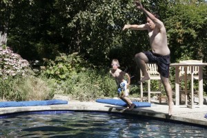 Daniel and Pierson take the plunge