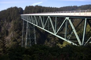 Thomas Creek Bridge (highest in Oregon @ 345 feet)