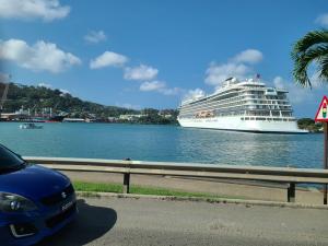Castries harbor