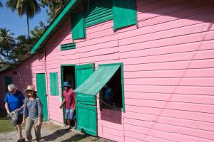The cocoa bean house