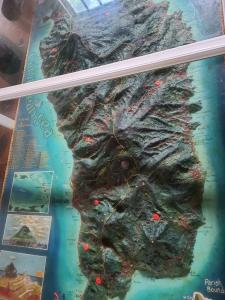 3D map of Dominica