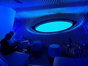 The Blue Eye Lounge - below decks on the ship