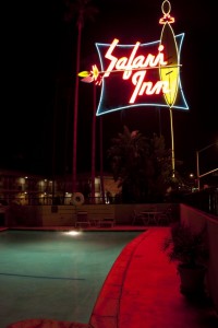 Safari Inn (next door to our place) 