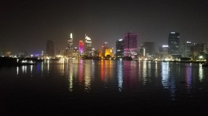 Ho Chi Minh City at night